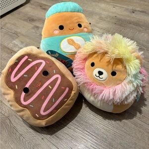 Bundle of 3 mini squishmallows